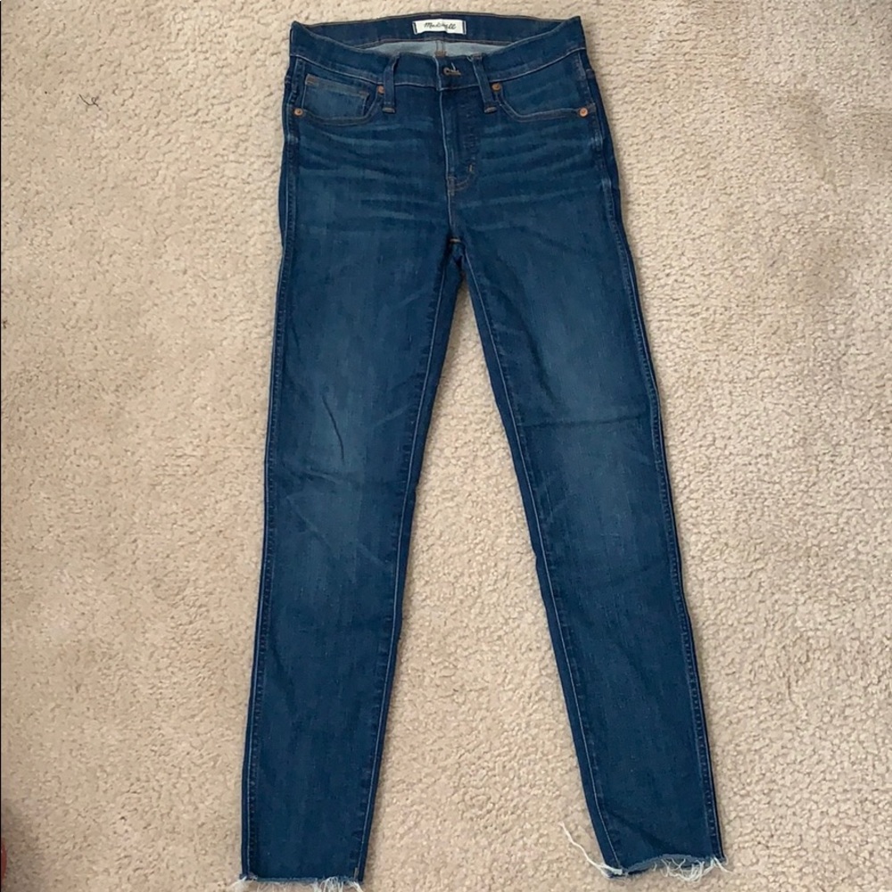 Madewell 9” high rise Skinny Jeans